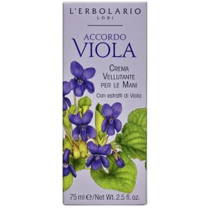 Крем для рук Фиалка L`Erbolario Crema Vellutante per le Mani Accordo Viola 75 мл
