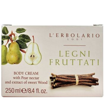 Ароматизований крем для тіла Фрукти і коріння L'Erbolario Legni Fruttati Crema Corpo 250 мл
