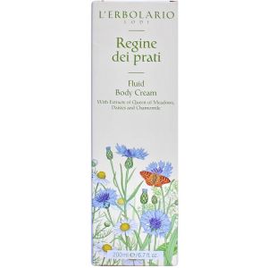 Ароматизированный крем для тела Королева лугов L`Erbolario Crema Fluida per il Corpo Regine dei Prati 200 мл