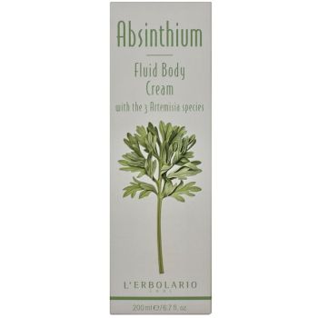 Ароматизований рідкий крем для тіла Полин L`Erbolario Crema Fluida Corpo Assenzio 200 мл