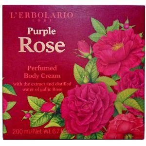Крем для тела Пурпурная роза L'Erbolario Crema Profumata per il Corpo Rosa Purpurea 200 мл