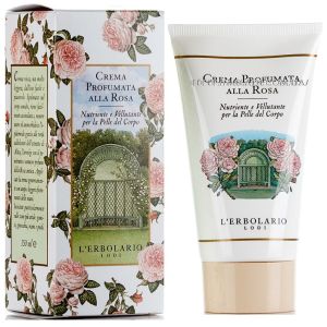 Ароматизированный крем для тела Роза L`Erbolario Crema Profumata alla Rosa 150 мл