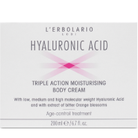 Крем для тіла з гіалуроновою кислотою L'Erbolario Crema Corpo Acido Ialuronico 200 мл
