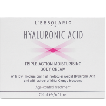 Крем для тела с гиалуроновой кислотой L'Erbolario Crema Corpo Acido Ialuronico 200 мл
