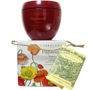 Ароматизированный крем для тела Сладкий мак L`Erbolario Crema per il Corpo Papavero Soave 200 мл