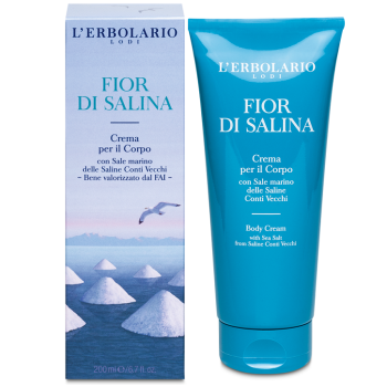 Ароматизированный крем для тела Соленый бриз L'Erbolario Fior Di Salina Oleo Scrub Per il Corpo