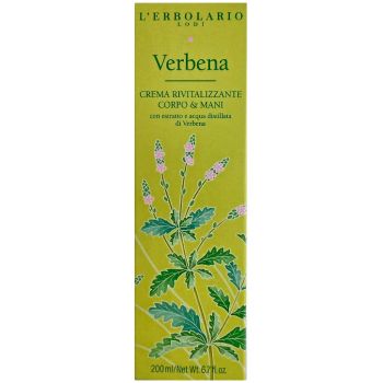 Крем для рук и тела Вербена L'Erbolario Crema Rivitalizzante Corpo & Mani Verbena 200 мл
