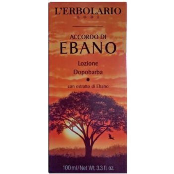 Лосьйон після гоління Чорне дерево L'Erbolario Lozione Dopobarba Accordo di Ebano 100 мл