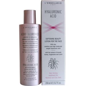 Лосьон с гиалуроновой кислотой L'Erbolario Acido Ialuronico Lozione di Bellezza Riequilibrante Per il Viso 200 мл
