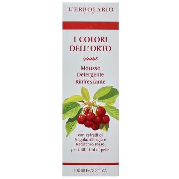Очищающий мусс Цвета сада L`Erbolario Mousse Detergente Rinfrescante I Colori dell'Orto 100 мл