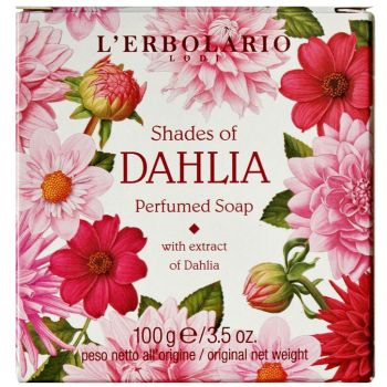 Ароматне натуральне мило Жоржина L’Erbolario Sapone Profumato Sfumature di Dalia 100 г