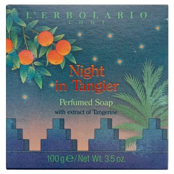 Душистое натуральное мыло Ночь в Танжере L`Erbolario Sapone Profumato Notte a Tangeri 100 г
