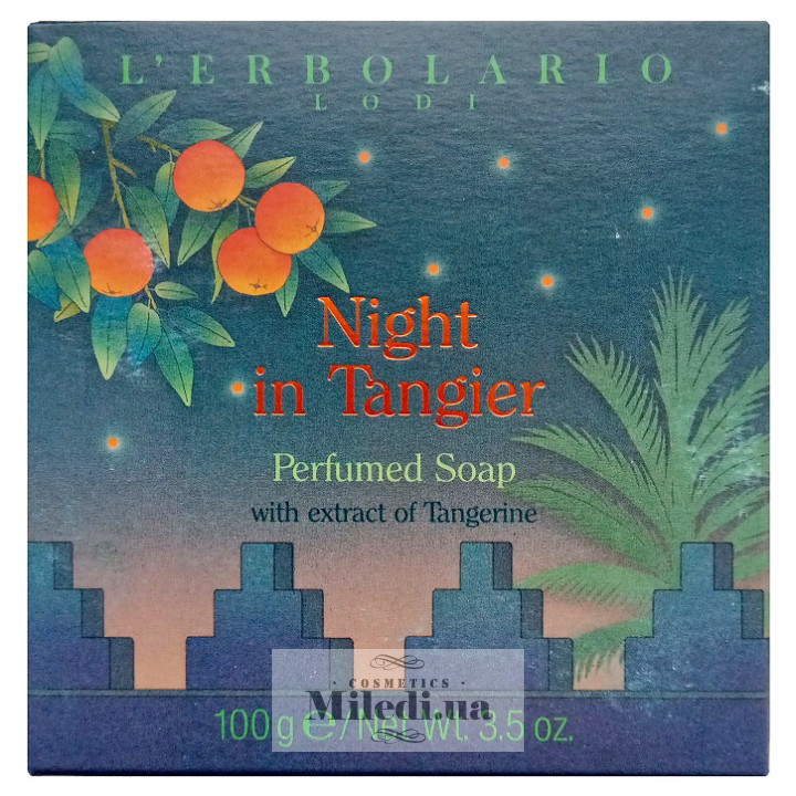 Мило L`Erbolario Ніч у Танжері Sapone Profumato, 100 г
