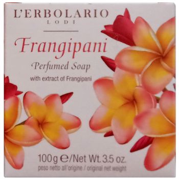 Ароматне натуральне мило Плюмерія L`Erbolario Sapone Profumato Frangipani 100 г
