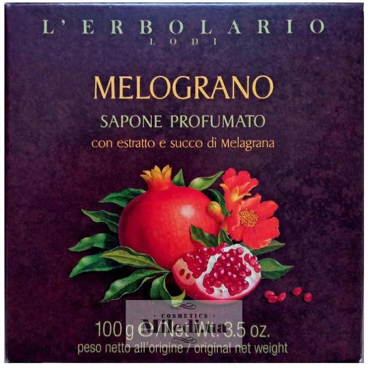 Мило L`Erbolario Гранат Sapone Profumato Melograno, 100 г