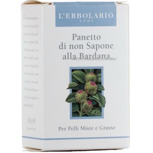 Нещелочное мыло Репейник L`Erbolario Panetto Di Non Sapone Alla Bardana 100 г