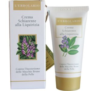 Відбілюючий крем з лакричником L`Erbolario Crema Schiarente alla Liquirizia 50 мл