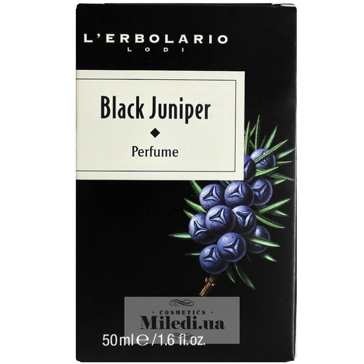 Парфумована вода L`Erbolario Чорний ялівець, 50 мл