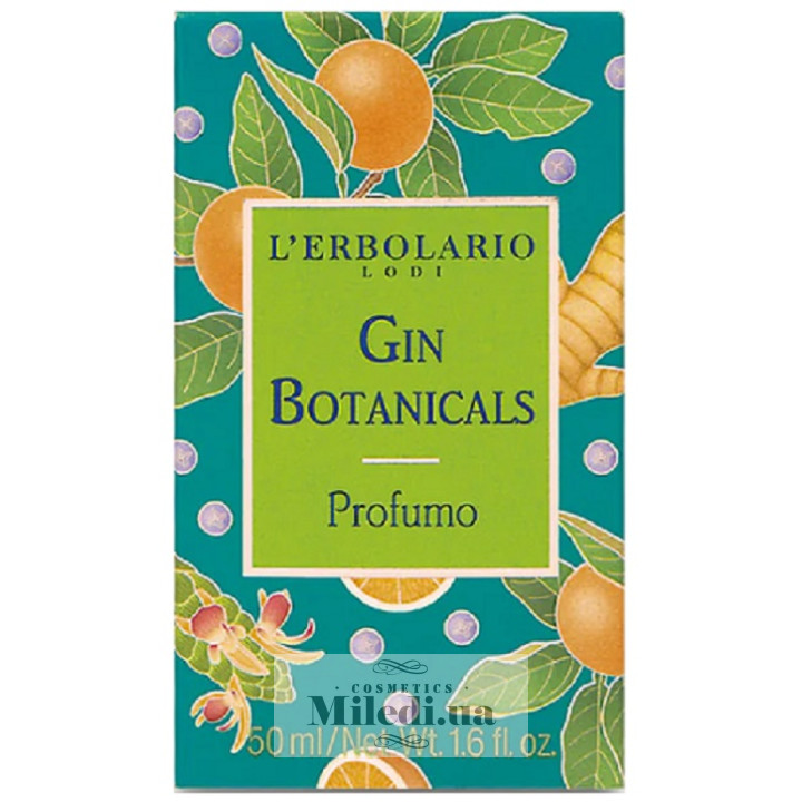 Парфюмированная вода L`Erbolario Джин Ботаникалс, 50 мл
