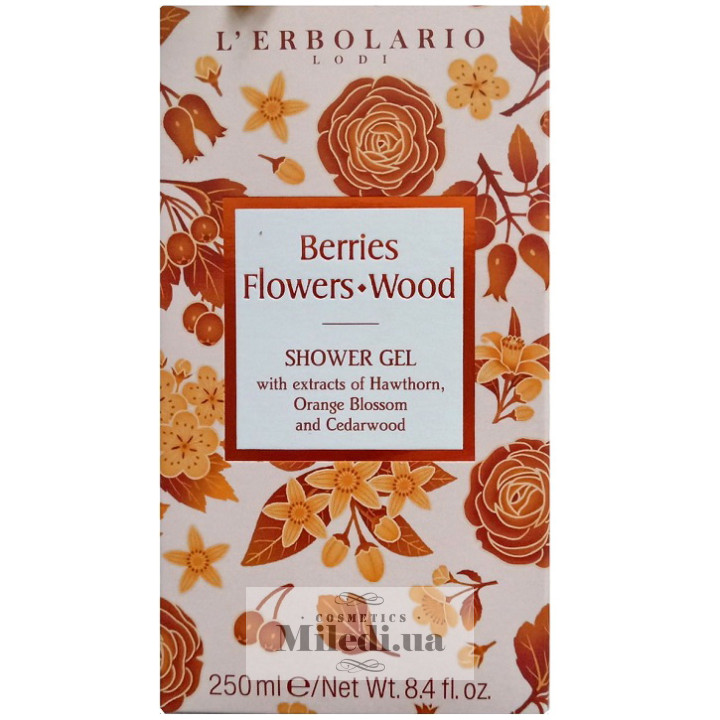 Гель-піна для ванни та душу L'Erbolario Сади Ломбардії, 250 мл
