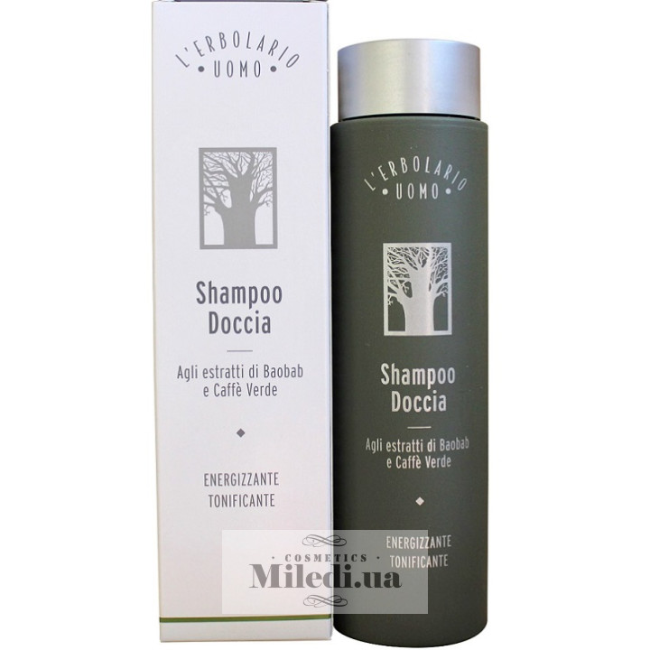 Шампунь-гель для душа L'Erbolario Баобаб, 250 мл
