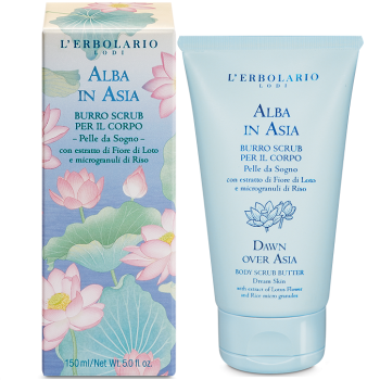 Скраб для тіла Азія L`Erbolario Burro Scrub per il Corpo Alba in Asia 150 мл