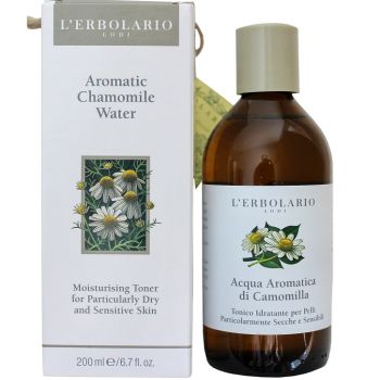Ароматизированный тоник для лица Ромашка L`Erbolario Acqua Aromatica di Camomilla 200 мл