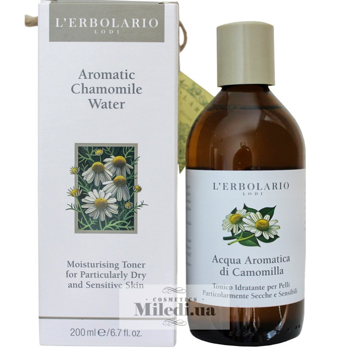 Тонік для обличчя L`Erbolario Ромашка Acqua Aromatica di Camomilla, 200 мл