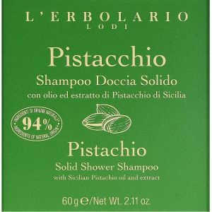 Твердый шампунь Фисташка L`Erbolario Shampoo Doccia Solido Pistacchio 60 г