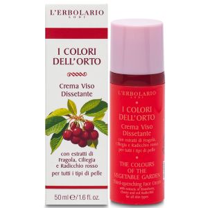 Успокаивающий крем Цвета сада, 50мл - L'Erbolario Crema Viso Dissetante I Colori dell'Orto
