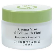 Крем увлажняющий с цветочной пыльцой L`Erbolario Crema Viso al Polline di fiori