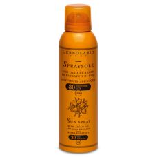 Спрей для засмаги з аргановою олією і екстрактом годжі L`Erbolario Spray Solare Corpo SPF30 150 мл
