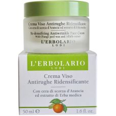 Крем с апельсином и экстрактом люцерны Упругая кожа L`Erbolario Crema Viso Antirughe Ridensificante