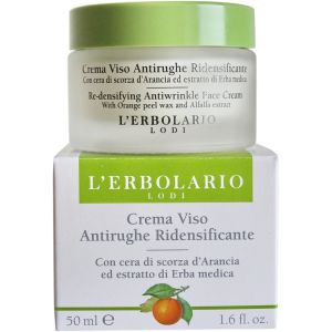 Крем с апельсином и экстрактом люцерны Упругая кожа L`Erbolario Crema Viso Antirughe Ridensificante