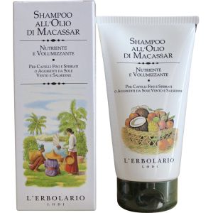 Шампунь на основе масла Макассар, 150мл - L`Erbolario Shampoo all'Olio di Macassar