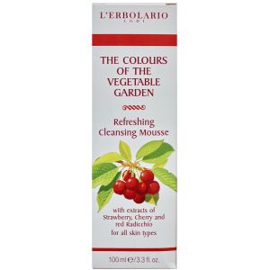 Очищающий мусс Цвета сада L'Erbolario Mousse Detergente Rinfrescante I Colori dell'Orto