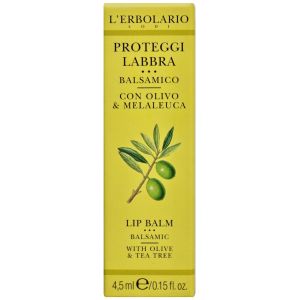 Защитный бальзам для губ L`Erbolario Proteggi Labbra Balsamico Con Olivo & Alla Melaleuca