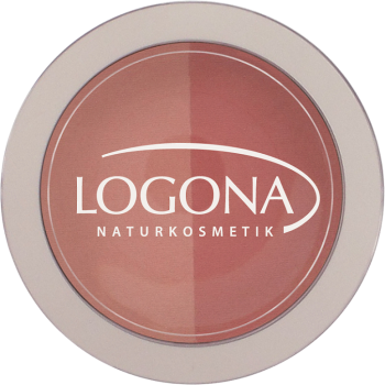 Румяна компактные двойные Logona Rouge Duo Blush 10 г