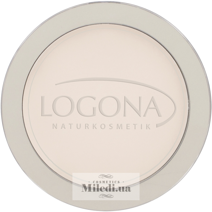Био-пудра компактная Logona тон светло бежевая, 10 г