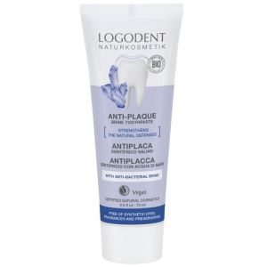 Зубной био-гель Logona Солевой Anti-Plaque Brine Toothpaste 75 мл