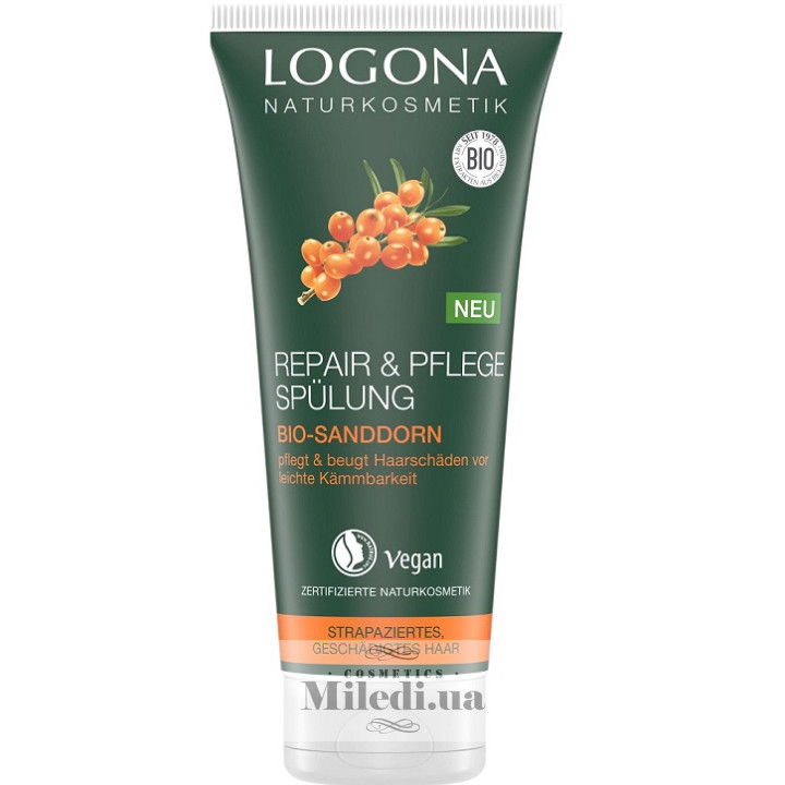Біо-кондиціонер Logona реконструктор для волосся «Обліпиха», 200 мл
