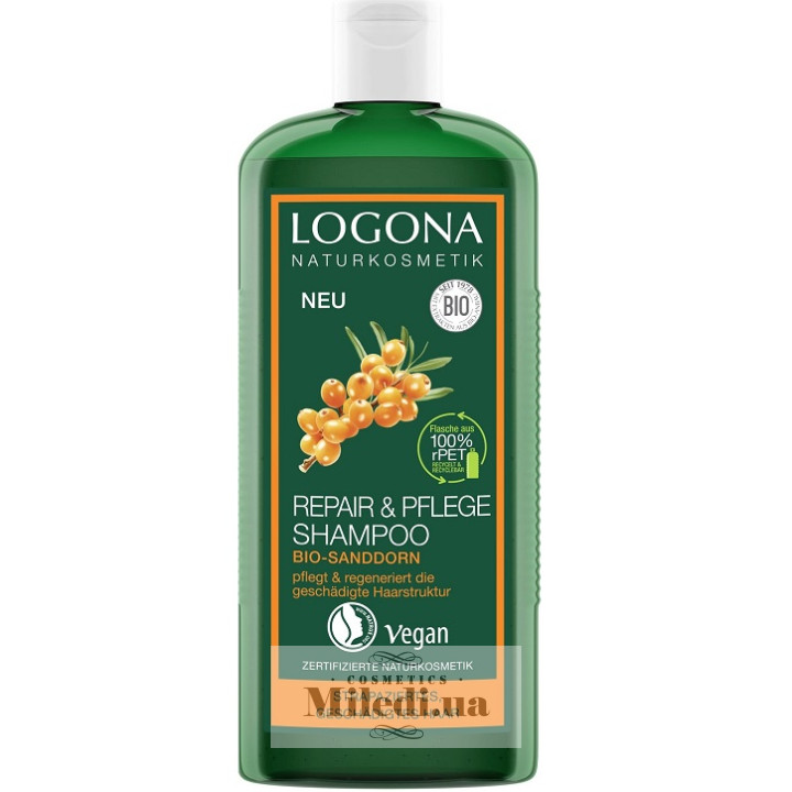 Био-шампунь Logona реконструктор волос «Облепиха», 250 мл