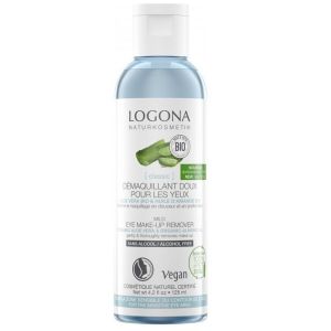 Био-средство для удаления макияжа с глаз Алоэ и роза Logona Mild Eye Make-Up Remover 125 мл