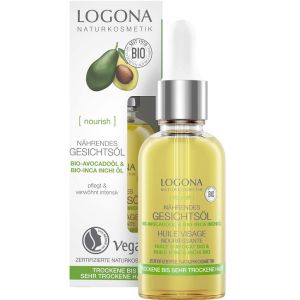 Био-масло для лица питание с Авокадо и инка инчи Logona Nourish Revitalizing Face Oil Avocado 30 мл