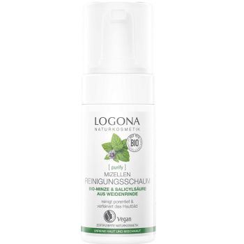 Био-пенка мицеллярная очищающая для жирной и комбинированной кожи Logona Purify Micellar Cleansing Foam 100 мл