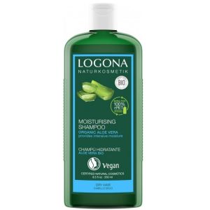 Біо-шампунь Зволоження та захист для сухого волосся з Алое Logona Hair Care Moisturising Shampoo Organic Aloe Vera 250 мл