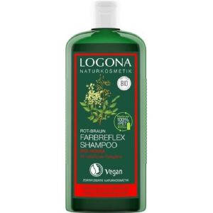 Био-шампунь Logona для окрашенных красно-коричневых волос Хна Colour Care Shampoo Organic Henna 250 мл