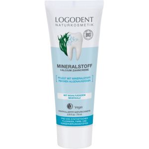 Зубная био-паста Минеральная, 75мл - Logona Mineral Nutrients Calcium Toothpaste