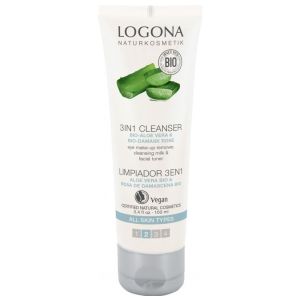 Био-молочко 3-в-1 очищающее Алоэ Logona 3 in 1 Cleansing Milk Organic Aloe Vera