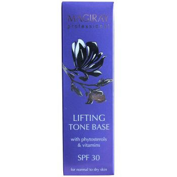 Лифт тон база SPF25 для нормальной и сухой кожи лица Magiray Lifting Tone Base 30 мл